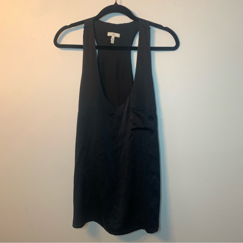 Joie Black 100% Silk Tank M